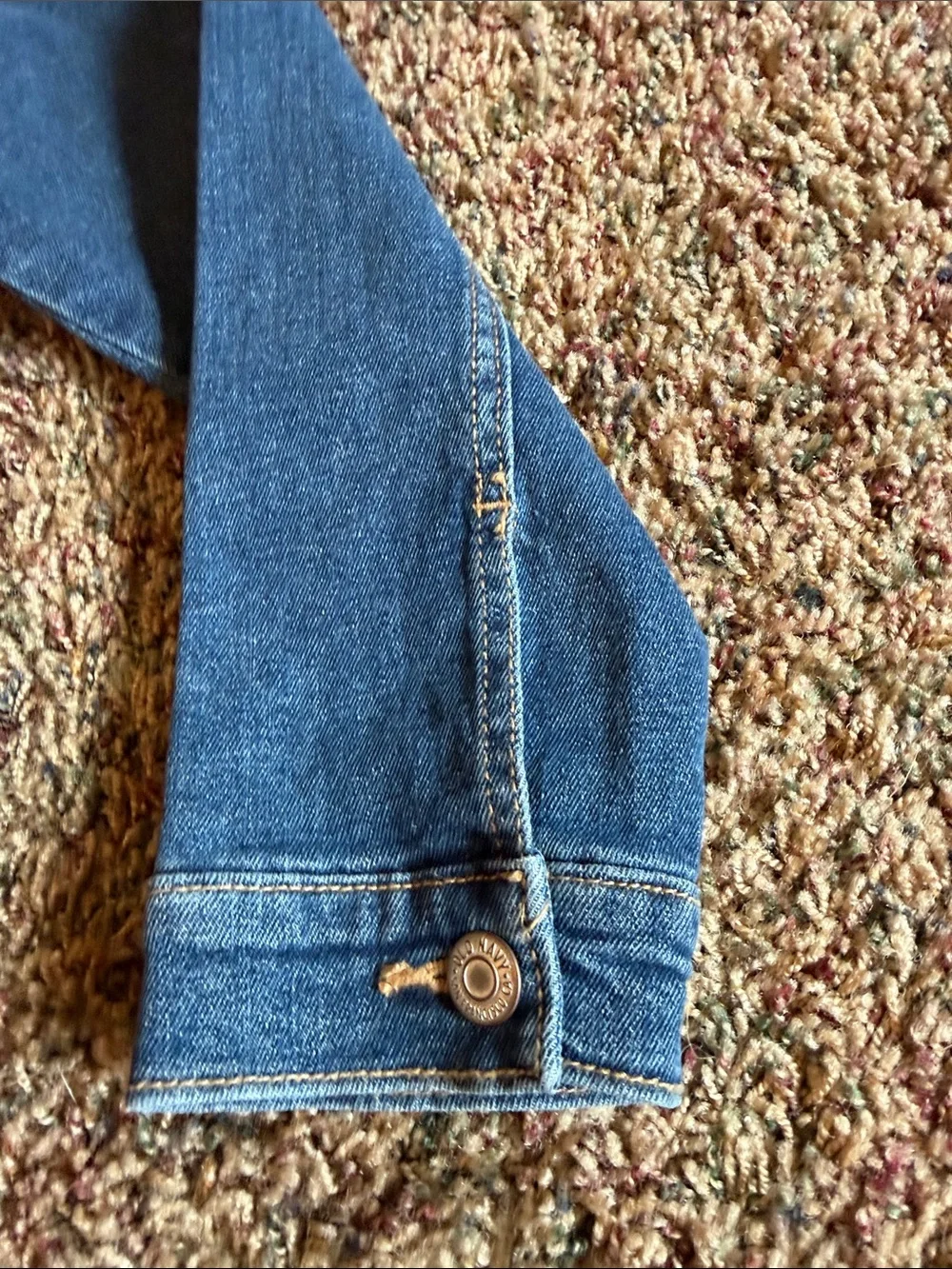 Old Navy Medium Blue Denim Jacket for Kids